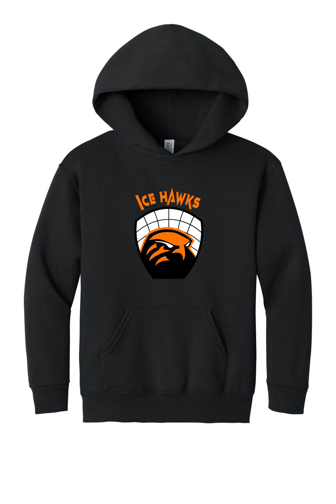 Ice Hawks Jerzees Youth NuBlend Pullover Hooded Sweatshirt