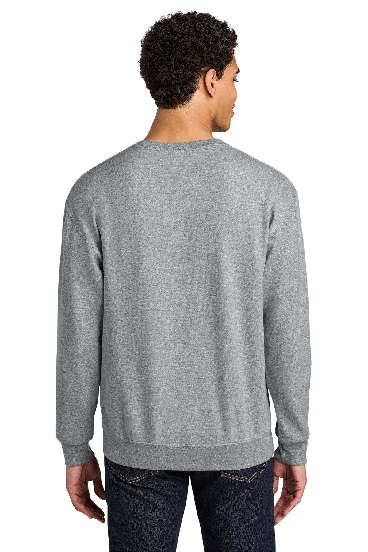 Jerzees Ultimate Unisex CVC Ring Spun Crewneck Sweatshirt