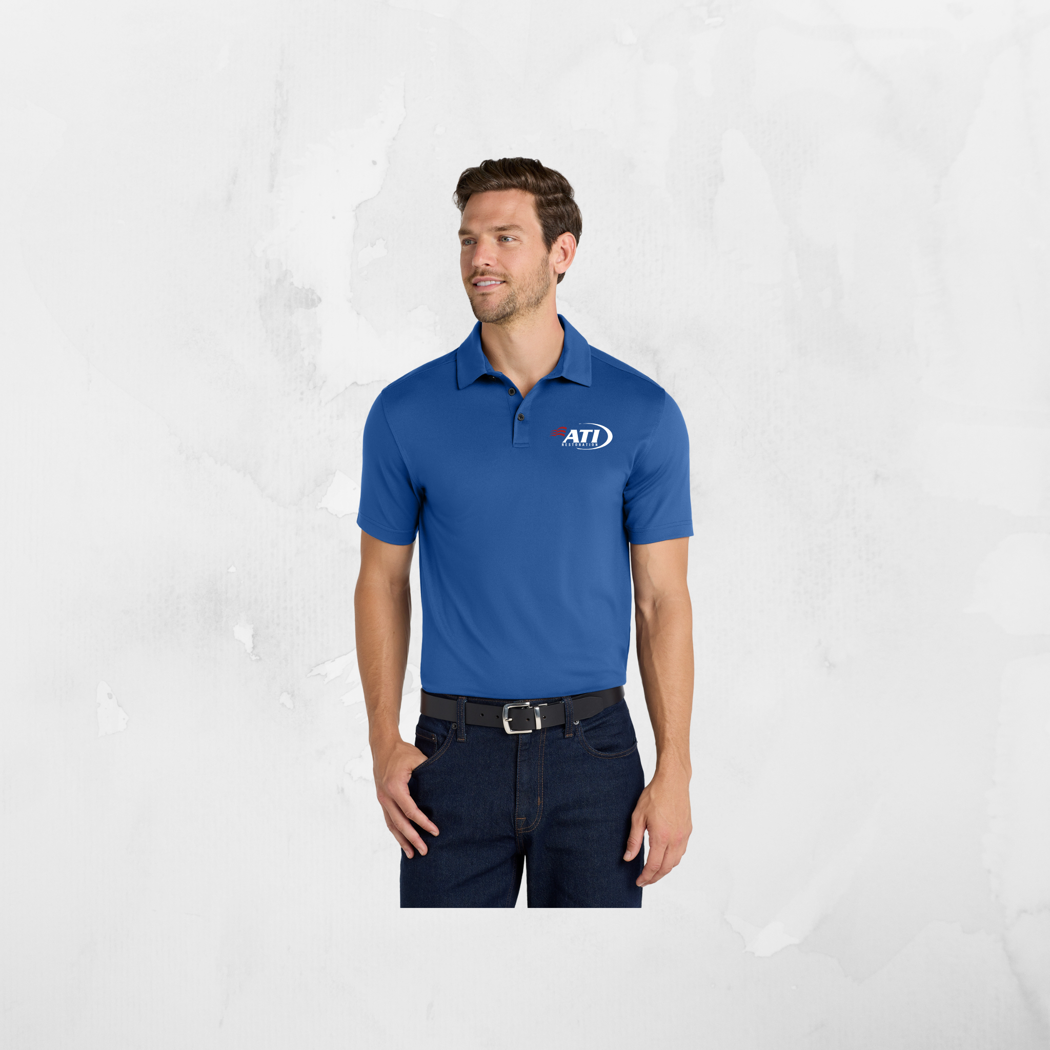 ATI Port Authority® City Stretch Polo