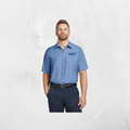 ATI Red Kap® Short Sleeve Industrial Work Shirt