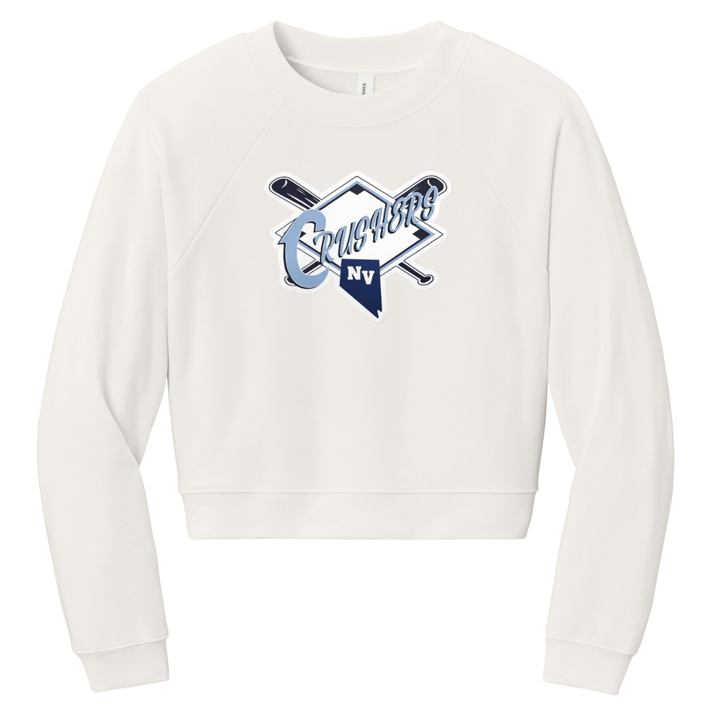 Crushers Women’s Raglan Pullover Sponge Fleece