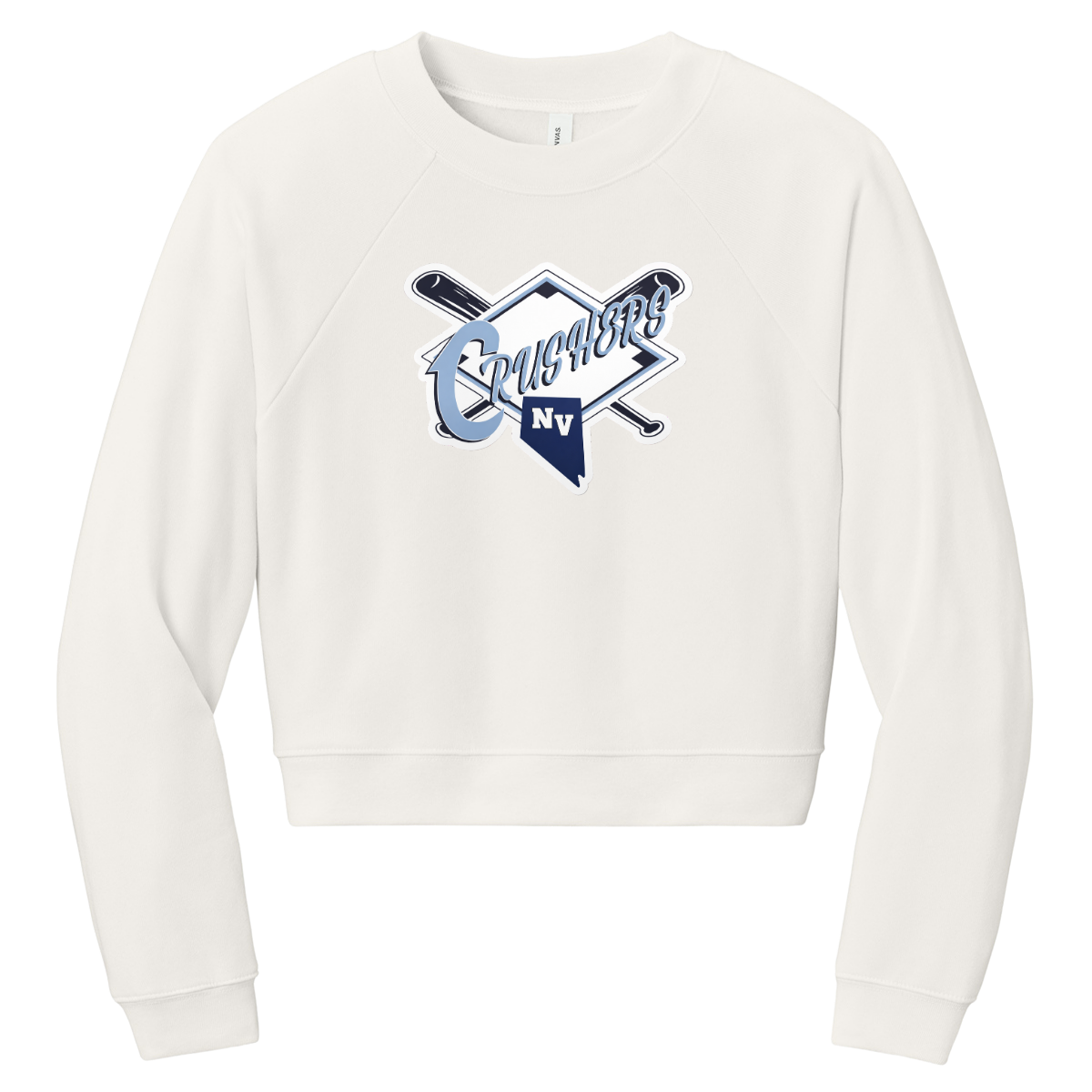 Crushers Women’s Raglan Pullover Sponge Fleece