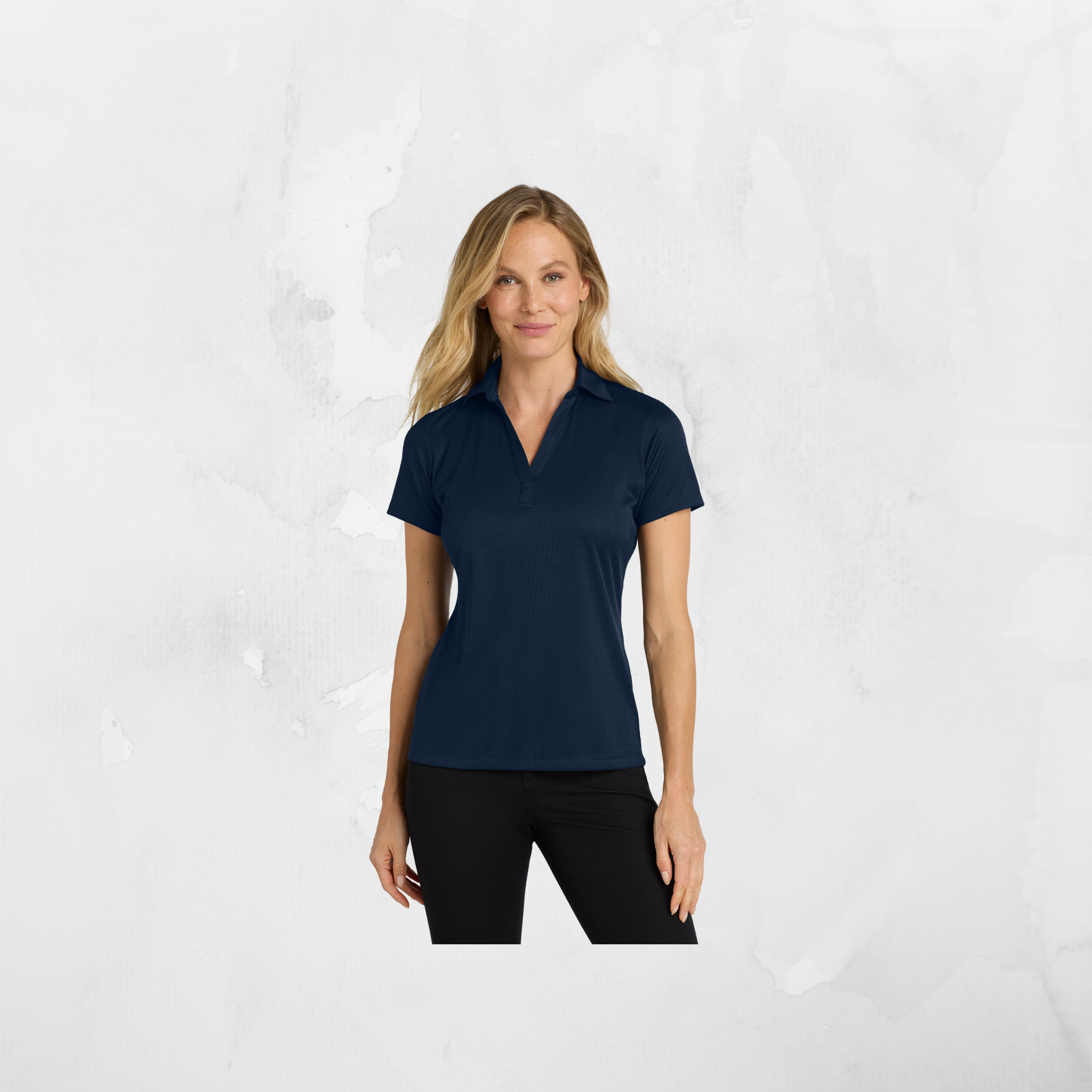 ATI Port Authority® Women's Performance Fine Jacquard Polo