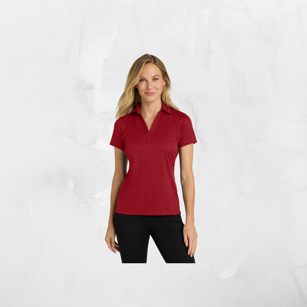 ATI Port Authority® Women's Performance Fine Jacquard Polo