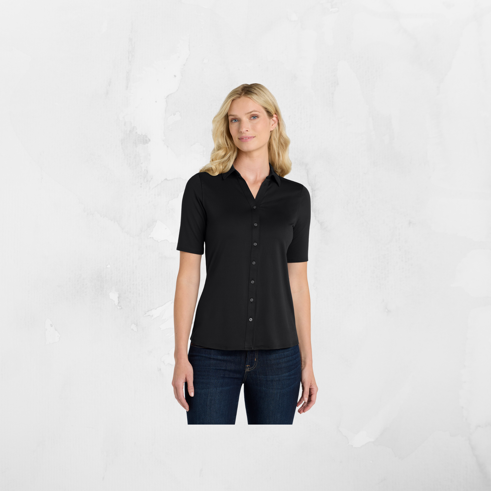 ATI Ladies Port Authority City Stretch Top