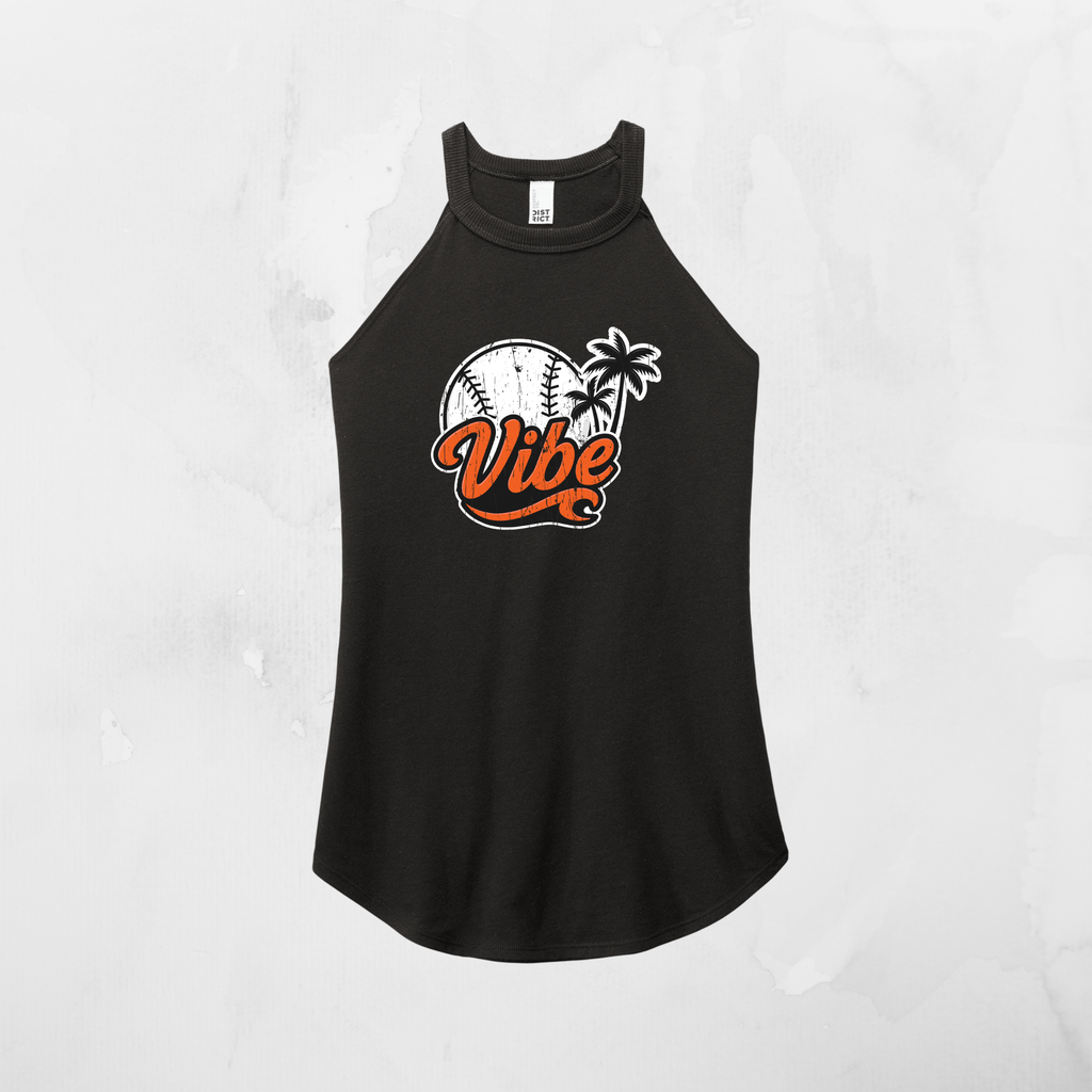 Vibe - District® Women’s Perfect Tri® Rocker Tan