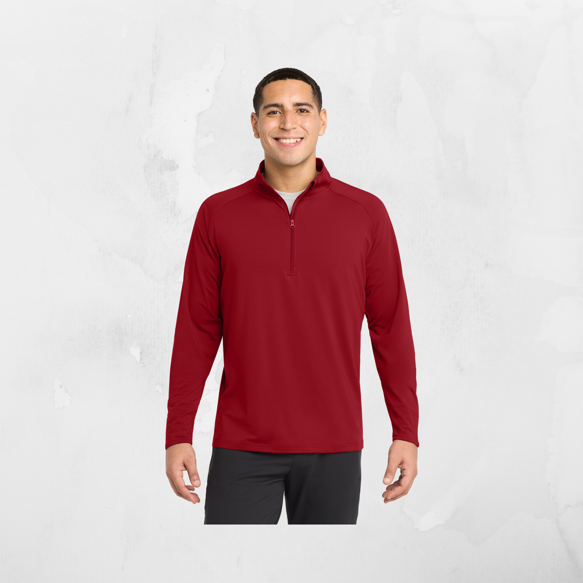 ATI Sport-Tek® Sport-Wick® Stretch 1/4-Zip Pullover