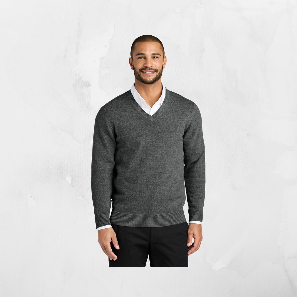 ATI Port Authority® Easy Care V-Neck Sweater