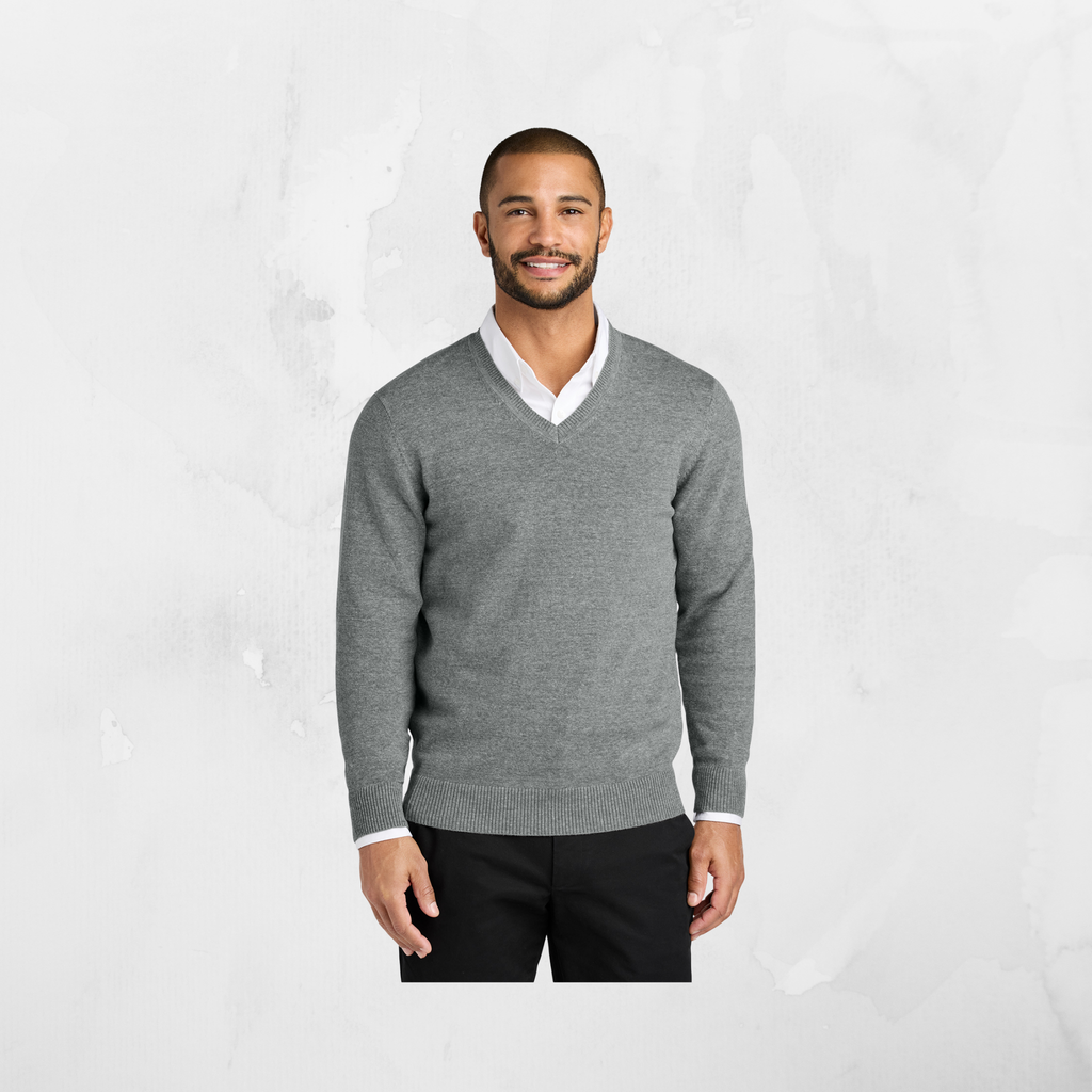 ATI Port Authority® Easy Care V-Neck Sweater