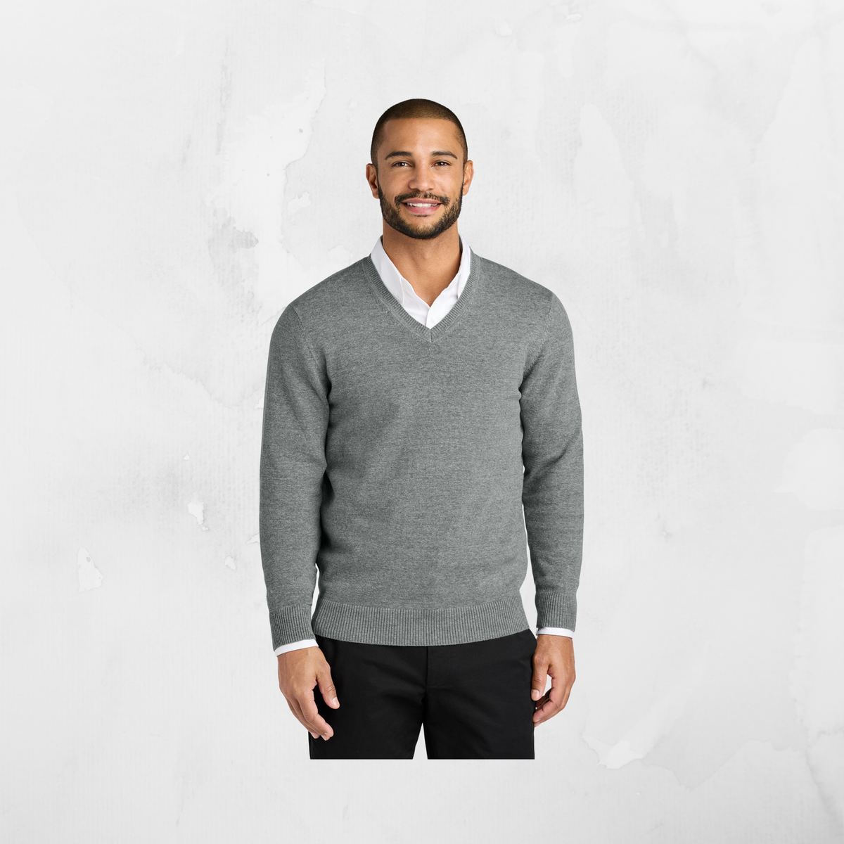 ATI Port Authority® Easy Care V-Neck Sweater