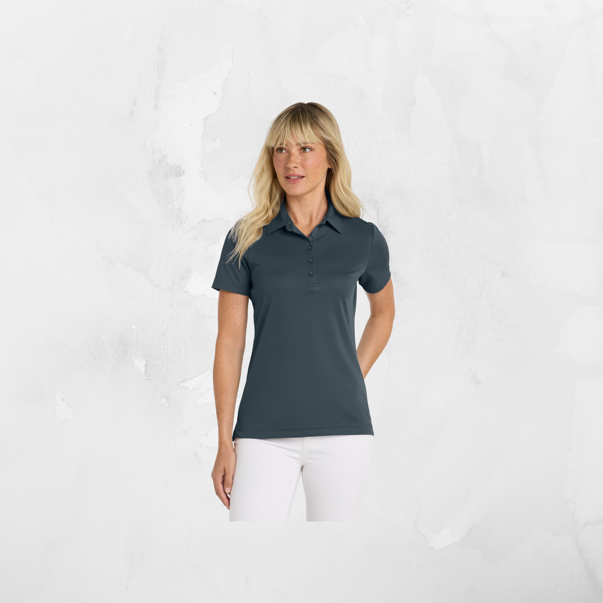 ATI TravisMathew Women's Oceanside Solid Polo