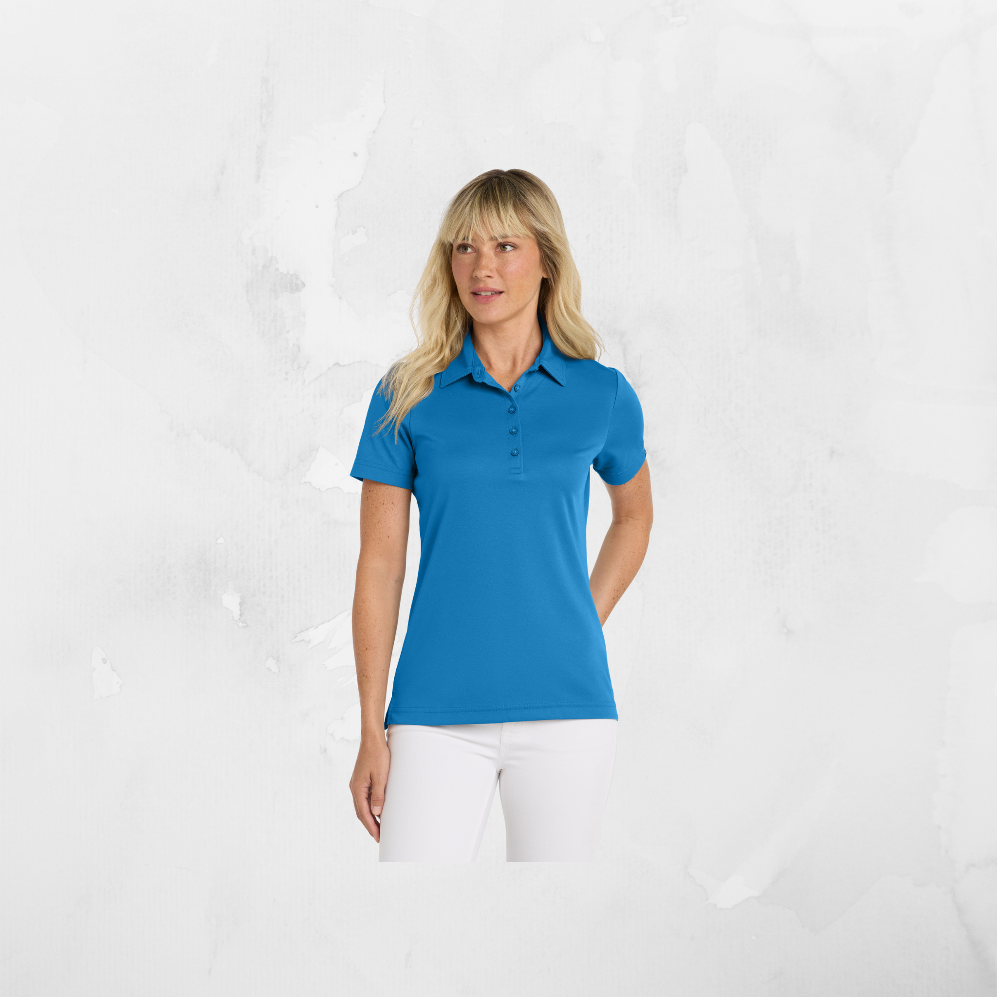 ATI TravisMathew Women's Oceanside Solid Polo