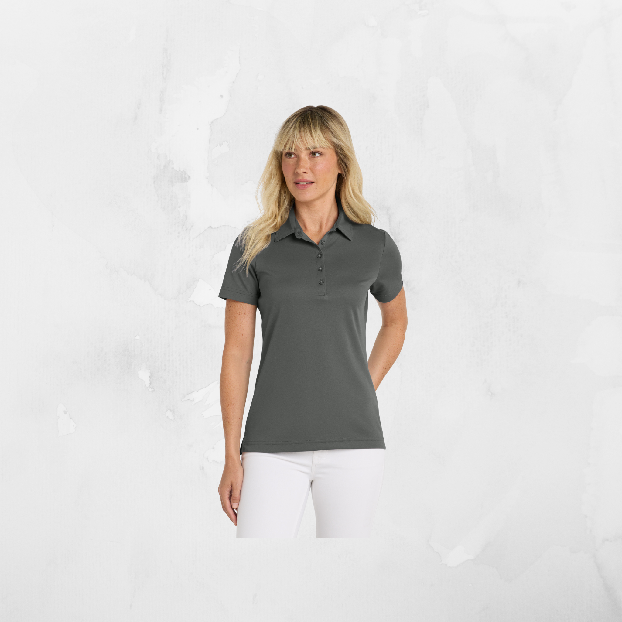ATI TravisMathew Women's Oceanside Solid Polo