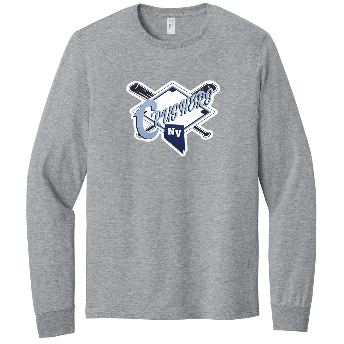 Crushers Jerzees Ultimate™ Unisex Long Sleeve T-Shirt