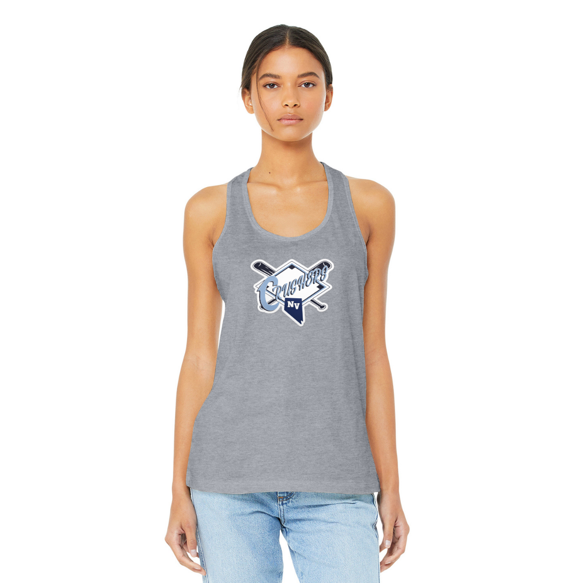 Crushers Women’s Jersey Racerback Tank